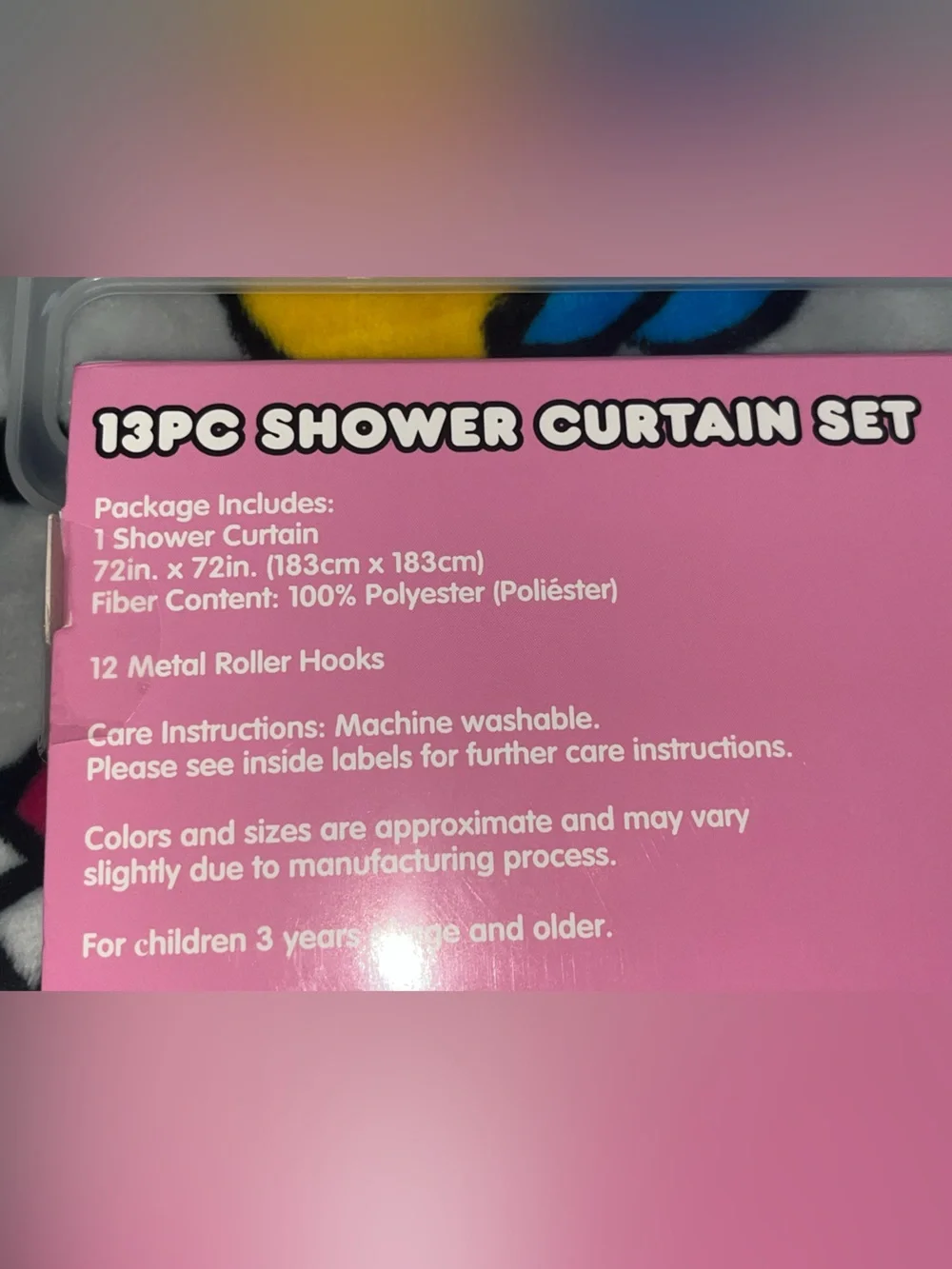 Hello Kitty Pink Shower Curtain 13 pc Set NEW NWT